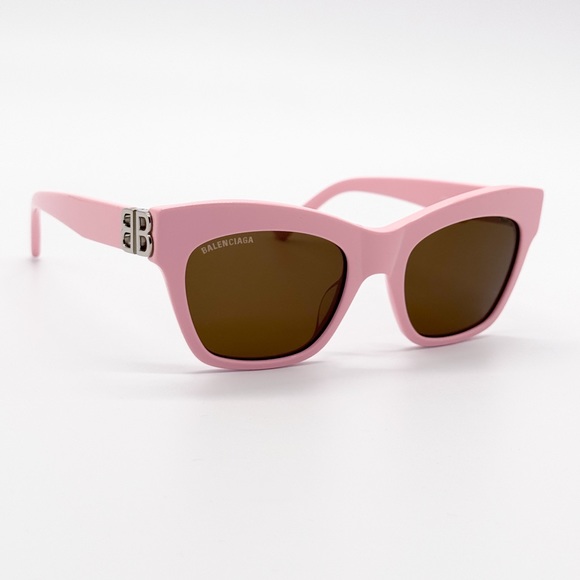 Balenciaga Accessories - NEW BALENCIAGA CAT EYE PINK SUNGLASSES BALENCIAGA BB0132S 003